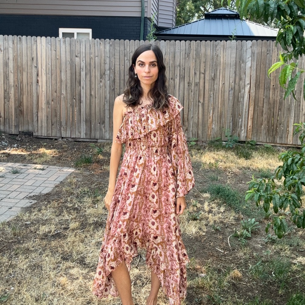 Misa los angeles
Printed Midi Length Dress
Size: XS